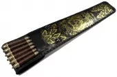 Набор шашлычный с деревянными ручками  "Орел-3", А03161