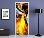 Дверь стеклянная межкомнатная MaybahGlass Premium Abstraction 11, 800х2000, 