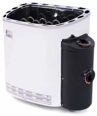 Электрическая печь для сауны Sawo Mini MN-36NB-Z 3,6 кВт со встроенным пультом в интернет-магазине WellMart24.com