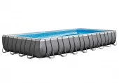 Каркасный бассейн Intex 732x366x132см, фильтр-насос и аксессуары в комплекте, 26364
