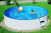 Каркасный бассейн Azuro 300A  Eco 2000, 360х90 см, фильтр-насос и лестница в комплекте, 3EXB0284 