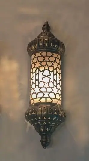 Светильник для хамама WY-172GM, латунь