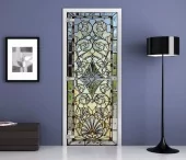 Дверь стеклянная межкомнатная MaybahGlass Premium Stained Glass 16, 800х2000