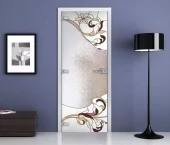 Дверь стеклянная межкомнатная MaybahGlass Premium Stained Glass 11, 800х2000
