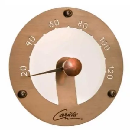 Термометр для сауны и бани Cariitti с оптоволоконной подсветкой, 1545812