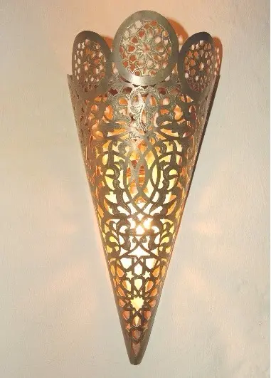 Светильник для хамама Maroc-21, латунь