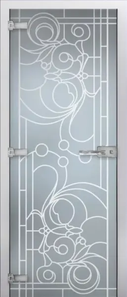 Дверь стеклянная межкомнатная MaybahGlass Classic-1 SCMG03-02, матовая