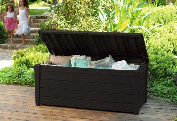 Садовый ящик-сундук пластиковый Keter Brightwood 455L