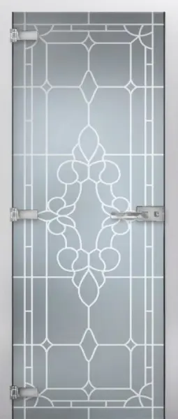 Дверь стеклянная межкомнатная MaybahGlass Classic-1 SCMG01-02, матовая