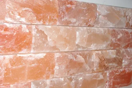 Соляная стена Стандарт, скрытый монтаж, натуральная плитка 2,5 см, 1м²