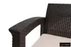 Комплект садовой мебели B:Rattan Comfort 3, венге
