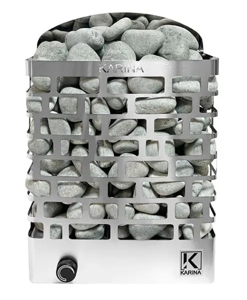 Электрическая печь Karina Air 9 кВт, со встроенным управлением в интернет-магазине WellMart24.com