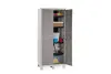Пластиковый шкаф Toomax Woody's XL (4 полки), светло-серый, 077RL