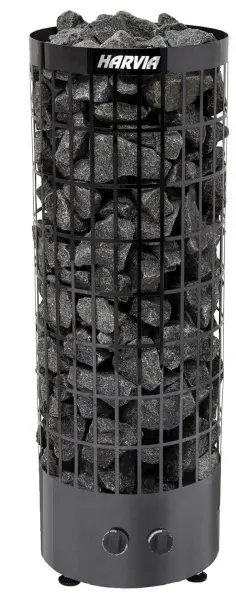 Электрическая печь Harvia Cilindro PC70 Black Steel со встроенным пультом в интернет-магазине WellMart24.com