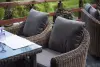Кресло из искусственного ротанга 4SiS Кон Панна, коричневый