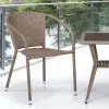 Комплект плетеной мебели из искусственного ротанга T25B/Y137C-W56 Light brown 2Pcs