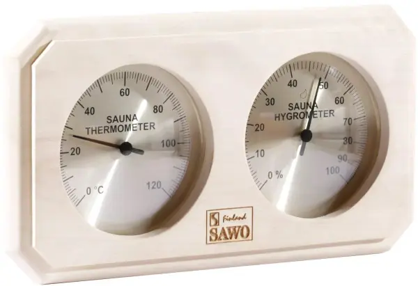Термогигрометр для сауны и бани Sawo 221-THA