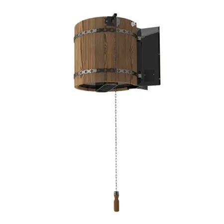 Обливное устройство "Ливень" Мини 36 литров, термообработанная древесина