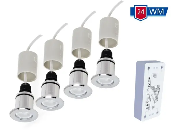 Комплект светодиодного освещения для хамама WM-4HW, IP68