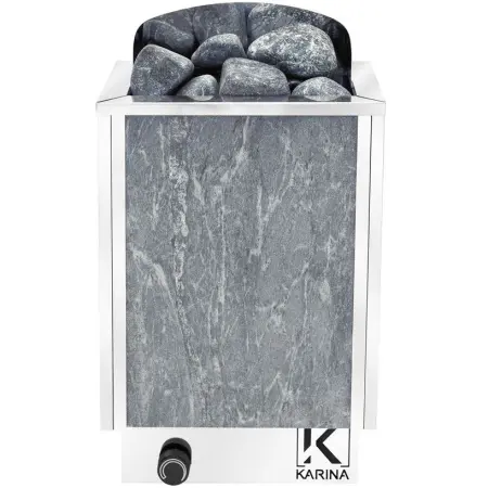 Электрическая печь для сауны Karina Trend 2,5 кВт Талькохлорит, со встроенным управлением в интернет-магазине WellMart24.com