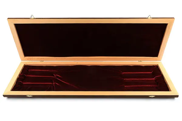 Набор шампуров  подарочный в деревянной коробке "Подарочный-1", D10018 