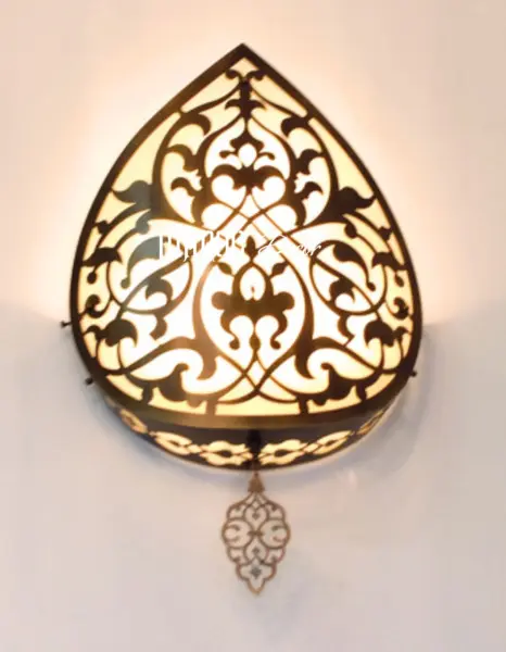 Светильник для хамама W-128M (Small), латунь