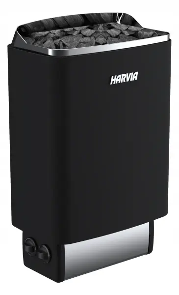 Электрическая печь Harvia SteelTop M60 Black со встроенным пультом в интернет-магазине WellMart24.com