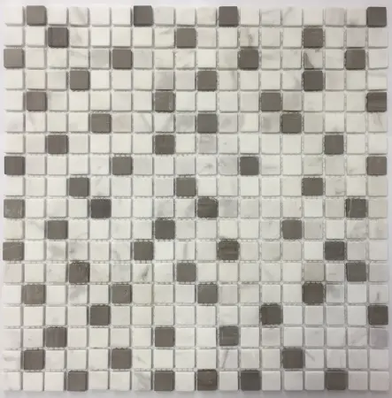 Мозаика для хамама NSmosaic серии Stone KP-742 305х305мм, мрамор