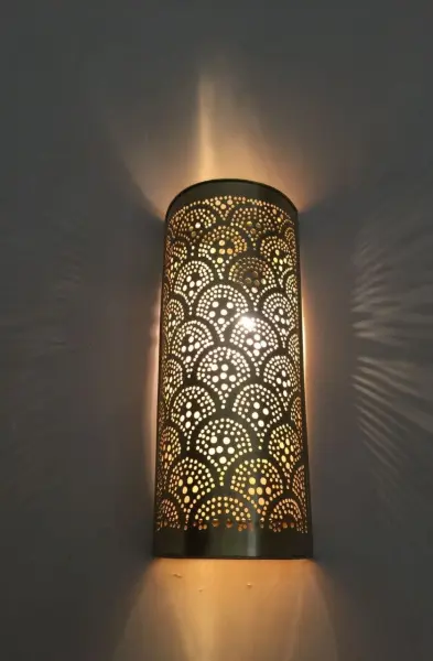 Светильник для хамама Maroc-55, латунь