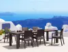 Кресло пластиковое Siesta Ibiza, brown