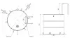 Купель круглая KUP-KRS из нержавеющей стали AISI-316L  D=1,5 H=1,5 (скимерная)