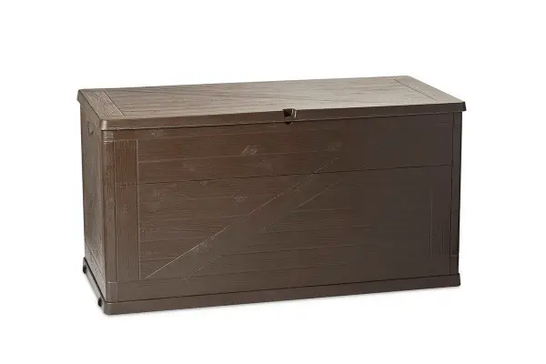 Садовый ящик-сундук пластиковый Toomax Wood Line 420L, T163