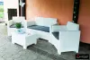 Комплект садовой мебели B:Rattan Nebraska 2 Terrace Set, white