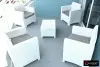 Комплект садовой мебели B:Rattan Nebraska Terrace Set, white