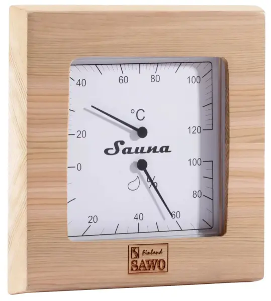 Термогигрометр для сауны и бани Sawo 225-THD