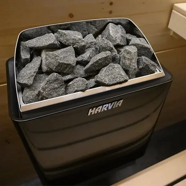 Электрическая печь Harvia Trendi KIP90 Black со встроенным пультом в интернет-магазине WellMart24.com