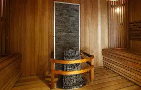 Защитный экран и ограждение для печи в бане: требования безопасности и дизайн