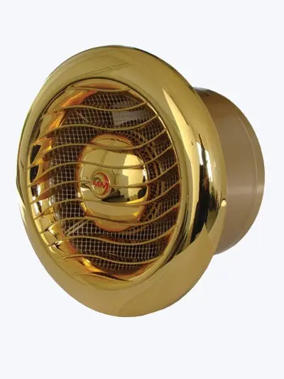 Вентилятор для хамама Mmotors MMV LUX GOLD 100/110 (+85°С), с клапаном, 5946