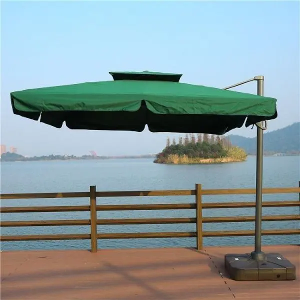 Зонт для кафе AFM-300SQG-Green 3,0x3,0