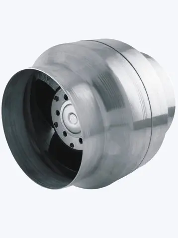 Вентилятор для хамама канальный Mmotors BOK 120/100 (+150°С) с обратным клапаном, 2662