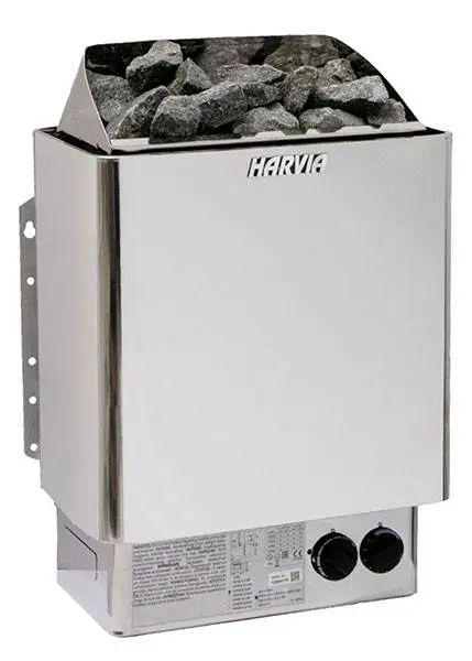 Электрическая печь Harvia Trendi KIP90 Steel со встроенным пультом в интернет-магазине WellMart24.com
