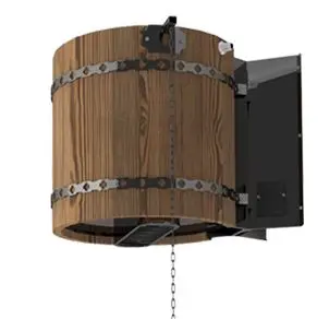 Обливное устройство "Ливень" Мини 36 литров, термообработанная древесина