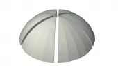 Купол для хамама Сфера d1000x500мм