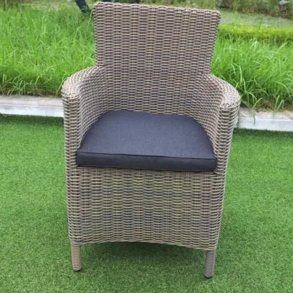 Кресло из искусственного ротанга Afina Garden AM-395C-Grey