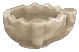 Курна мраморная КМ68 (470х500х250) вес 60 кг