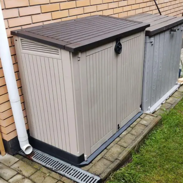 Пластиковый шкаф для улицы Keter Store it Out Midi Upgraded, 845L, 17210426