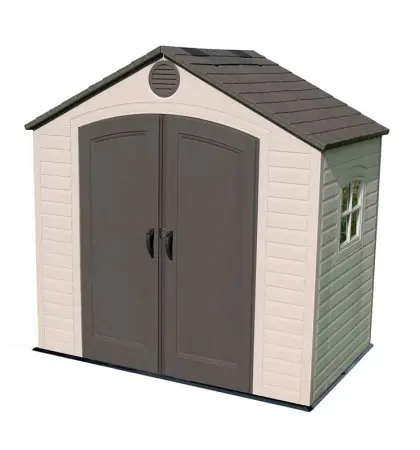 Сарай пластиковый LifeTime, размер 243,84 x 152,40 см, 6406