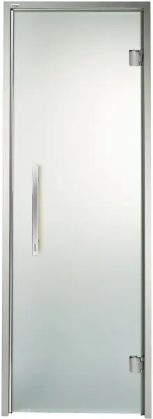 Дверь для турецкой парной GRANDIS GS 7x20 (680мм х 1990мм), стекло сатин