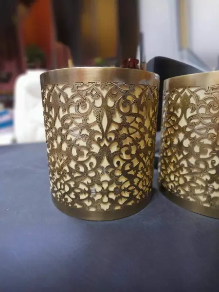 Светильник для хамама MD-142, латунь