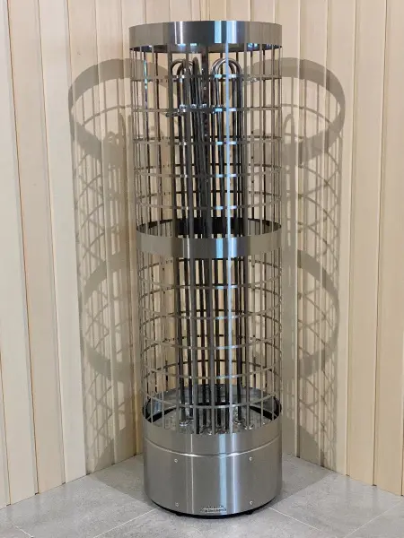 Электрическая печь для сауны и бани Цилиндр 12 кВт, без пульта в интернет-магазине WellMart24.com